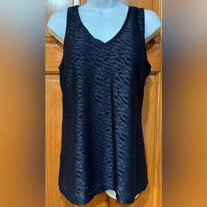 Banana Republic Lined Animal Print Sleeveless Tank Top